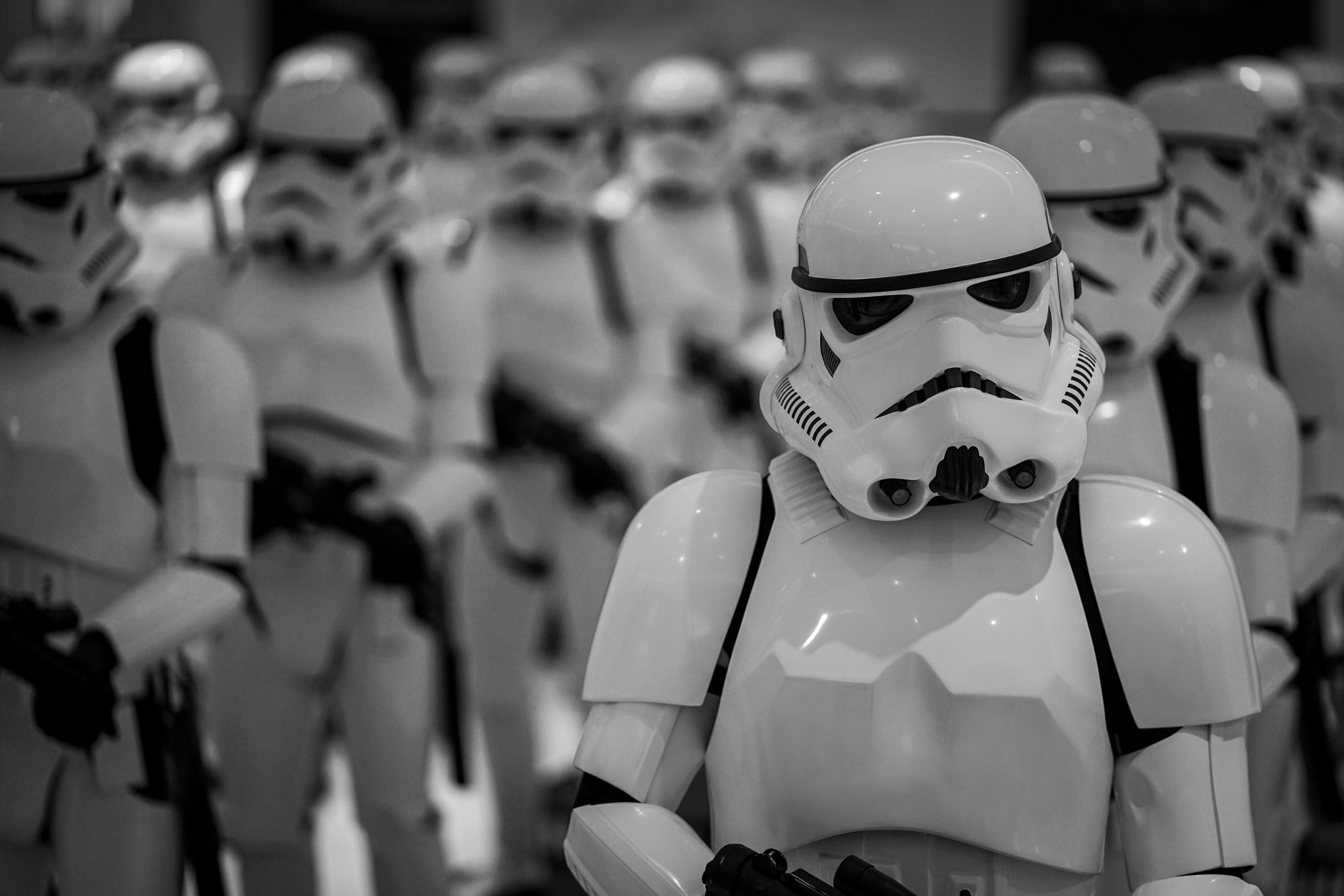 Stormtroopers en formación